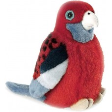 Australian Bird Plush with Sound - Crimson Rosella